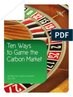 10 Ways to Game the Carbon Markets