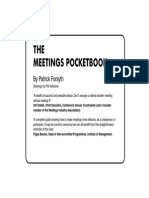 THE Meetings Pocketbook: by Patrick Forsyth
