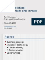 Legal Publishers in 2007 and Beyond - March 2007 - Ron Friedmann - Prism Legal Consulting