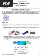 Computer Networks (CS425) : ISO-OSI 7-Layer Network Architecture