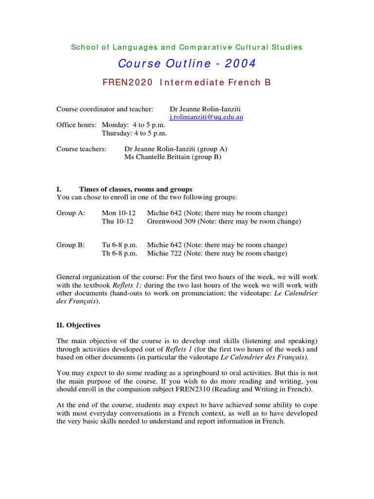 Connexions Methode De Francais
