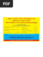 Since 1970, Our GK Books Are Rated As One of The Best Books On General Knowledge