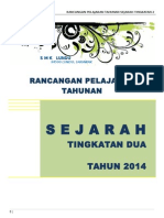 RPT Sejarah Tingkatan 2 2014