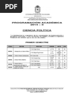 Programación Académica 2014-03 Cp