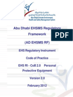 Abu Dhabi EHSMS Regulatory Framework (Ad Ehsms RF)