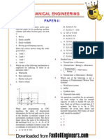 IES OBJ Mechanical Engineering 2003 Paper II