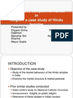 Monopolistic Competitive Market in Religion: A Case Study of Hindu Temples
