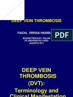 Deep Vein Thrombosis: Faizal Drissa Hasibuan