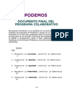 Programa Podemos