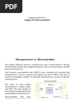 Computing Machinery: Chapter 10: Microcontrollers