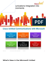 Unified Communications Integration Into Microsoft Environments