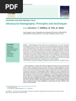 Ultrasound elastography