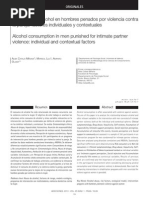 Alba Catalá-Miñana Et Al. - Consumo de Alcohol en Hombres Penados Por Violencia Contra La Pareja