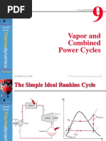 Vapor and Combined Power Cycles: Çengel Boles