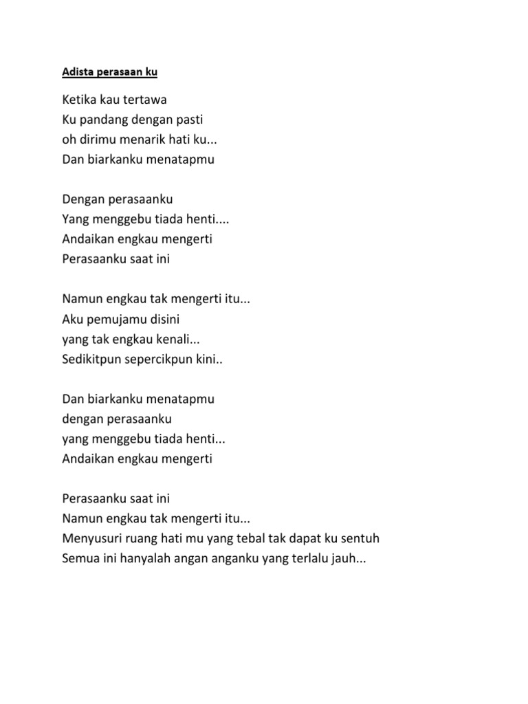 Kunci Gitar Aku Pemujamu Disini Yang Tak Engkau Kenali