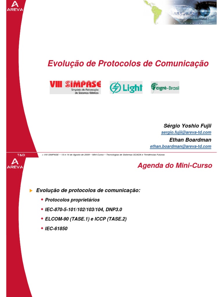 02 Protocolos | PDF | Scada | Protocolos de comunicação