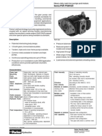 Series PGP, PGM 620 Characteristics
