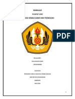 Geologi Sebagai Sains Dan Teknologi