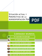 Situación Actual y Perspectivas de La Agroexportación Peruana