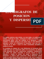Estadigrafos de Posicion y de Dispersion (1)