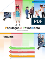 Distribuição da população