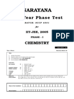 One Year Phase Test: Narayana