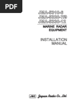 Jma-5300 Installation Manual