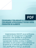 Programele Preliminare