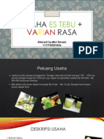 Usaha ES Tebu + Varian Rasa