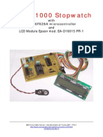 LCD Stopwatch 1/1000 (Service Manual)