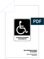 Manual para ser accesibles a personas con discapacidad las cabinas de Internet.