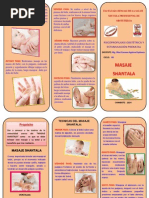 Masajes para La Tripa Del Bebe PDF Tratamiento de salud Bienestar