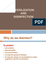 Sterilization and Desinfection
