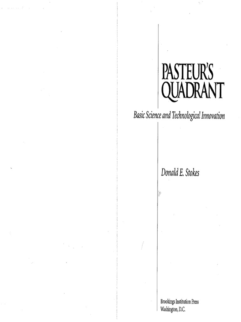Pasteur s Quadrant PDF