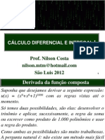 5 - DeRIVADA Cadeia, Log, Exp, Trigo