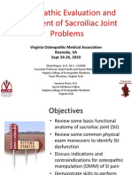 OsteopathicEvaluationandTreatmentofSacroiliacJointProblems PDF