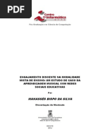 Manassés Bispo da Silva. Engajamento Discente na Modalidade Mista de Ensino