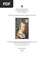 Felipe Parisoto. ME História Da Idade Média. D. Isabel de Portugal