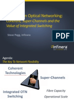 Advances in Optical Networking in Coherent, Super-Channels and the Value of Integrated Switching