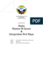 Kertas Kerja Majlis Khatam Al-Quran 2014 (Induk)