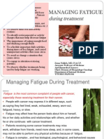 Managing Fatigue