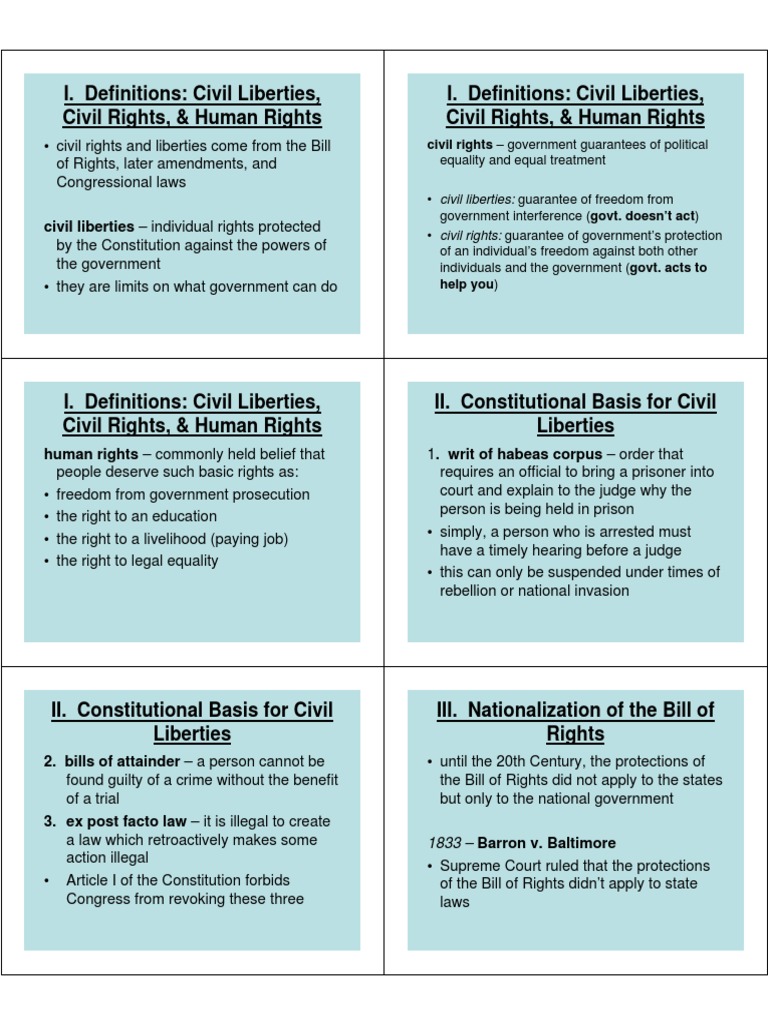 Civil Liberties | PDF | Social Science | Law