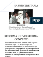 5 Reforma Universitaria 2014