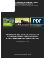 Download Laporan Draf Akhir Kawasan Strategis Provinsi Banten Lama dan Kawasan Hal Ulayat Masyarakat Baduy by Tiar Pandapotan Purba SN245979864 doc pdf