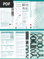 Expanded Metal Specifications Guide | PDF | Building Materials | Materials