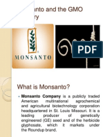 Monsanto and the GMO Industry