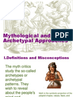 W6-Mythological and Archetypal Appraoches