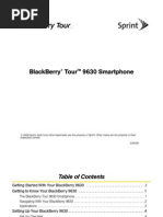 Download Blackberry Tour 9630 for Sprint by Wirefly SN24598390 doc pdf