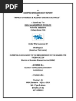 Impact of Merger & Acquisition On Stock Price