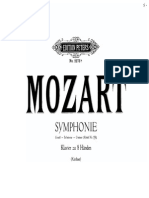 Mozart, Wolfgang Amadeus - Sinfonía